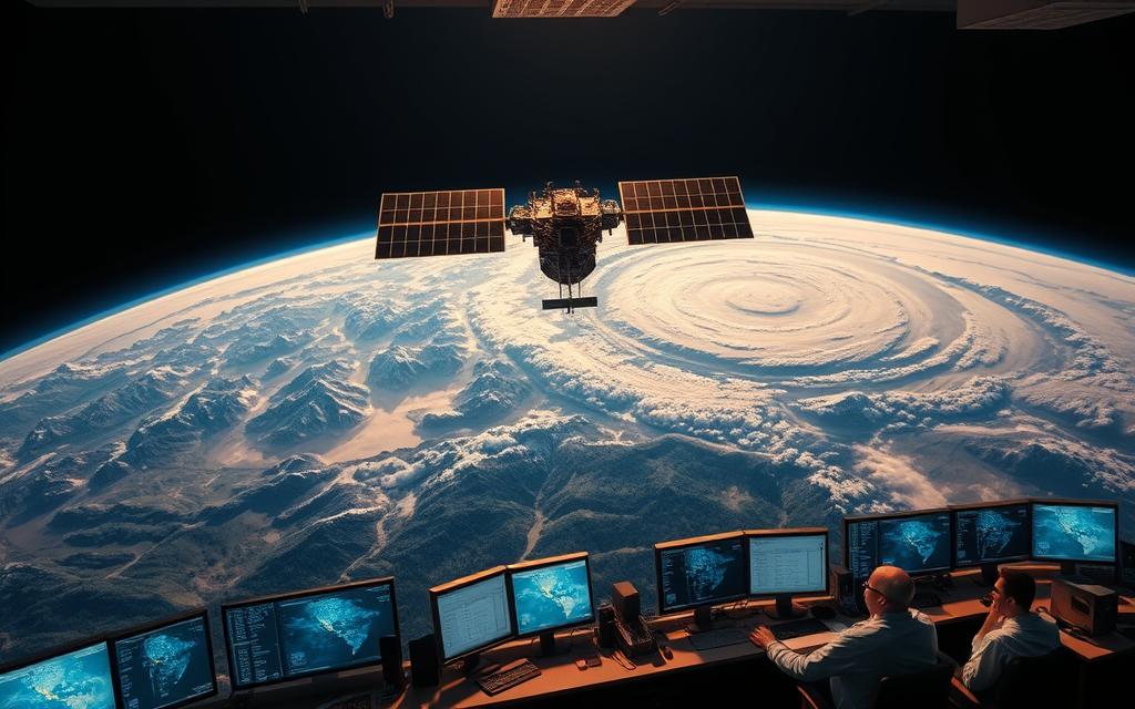 environmental satellite tech monitoring climate patterns