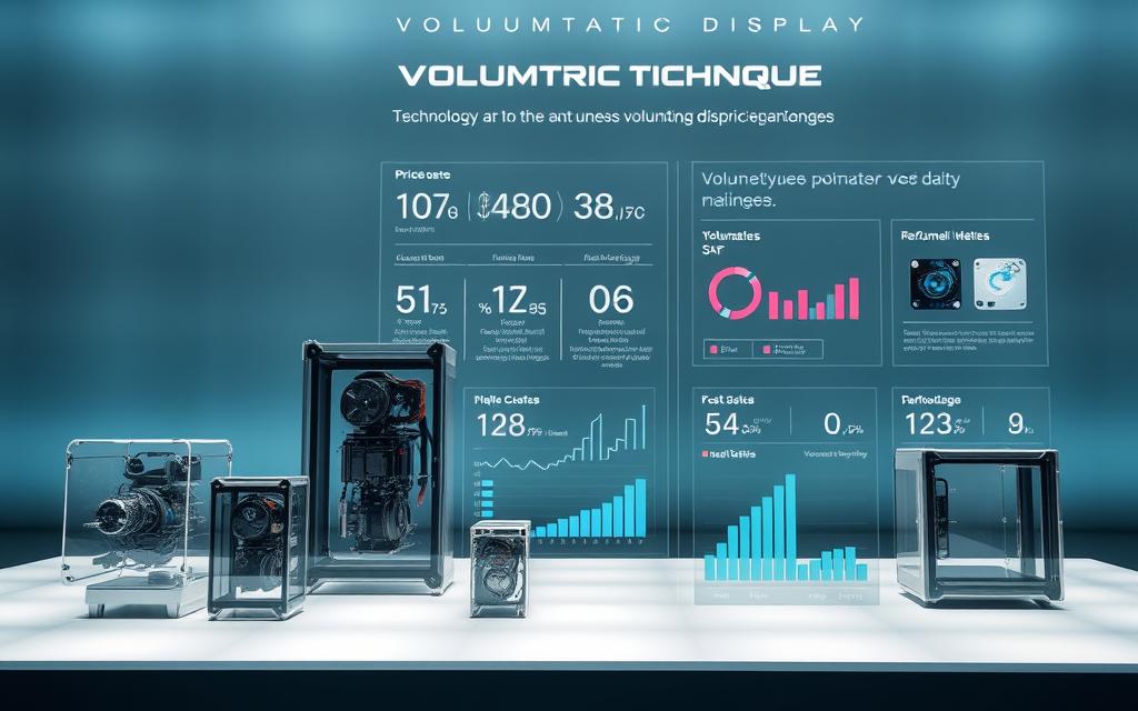 volumetric display cost comparison